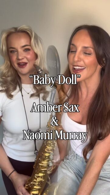 Not us, adding more “Baby Doll” to the internet 😍😍
@jamiemiller 🙌🏽

Can’t stop listening to this song atm! So here’s a little duo moment from us ☺️

🎷🎤